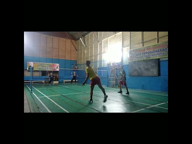 dropshot mematikan #tarkam #badmintonlovers #badmintonrally #badmintonfamlyplus #hsbcbadminton