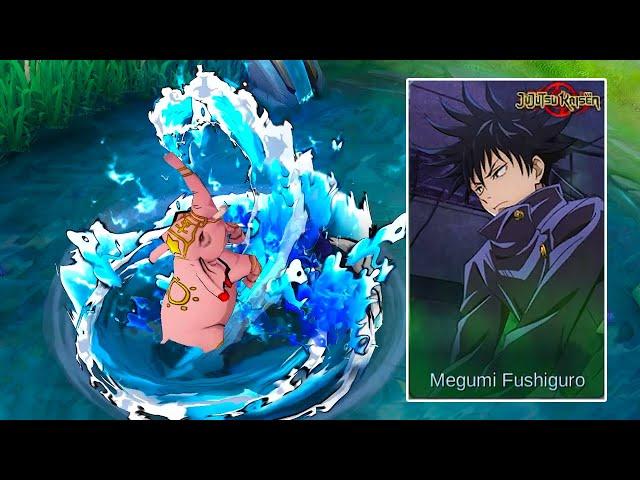 MLBB Julian Megumi Fushiguro Jujutsu Kaisen Collab Skin Spotlight