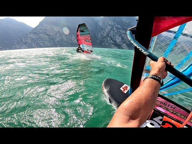 Two generations Slalom sailing @Torbole | Lago di Garda (HD)