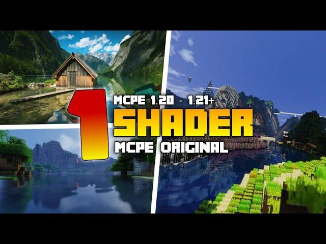 1 SHADER UNTUK MCPE ORIGINAL NON PATCH - Di Minecraft 1.20 - 1.21++ | Support Low End Mobile Device