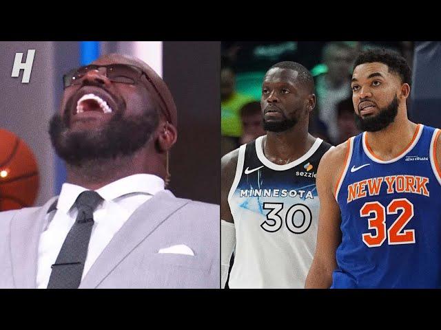 Inside the NBA reacts to Knicks vs Wolves Highlights