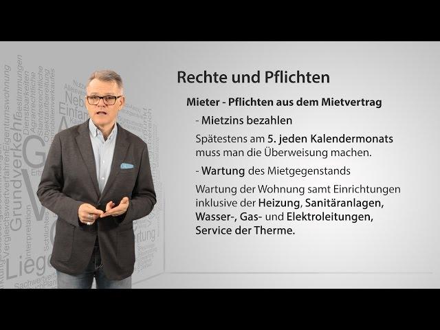 Welche Rechte und Pflichten hat ein Mieter?