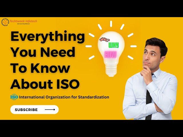 Know About ISO Standards | Compliance |  Techtweek Infotech #ISO #compliancemanagement