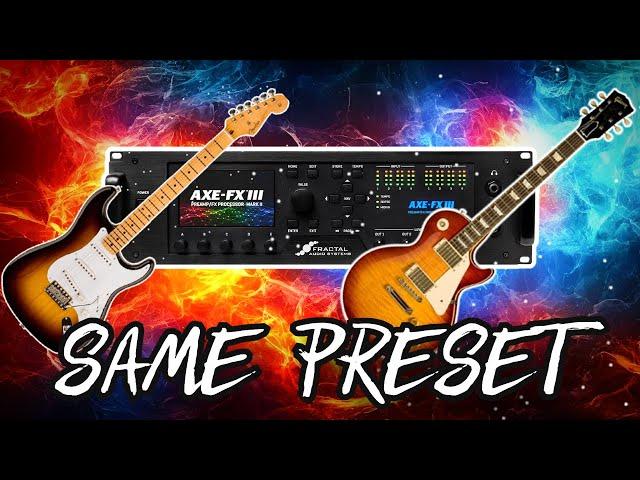 How to Use SINGLE COIL and HUMBUCKER Guitars In the Same Preset || Axe-Fx/Kemper/Line 6/Quad Cortex