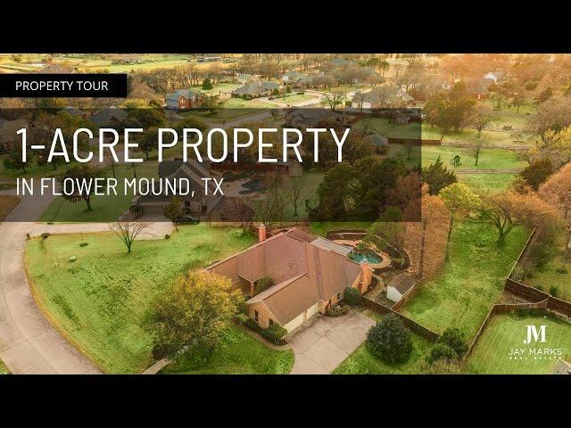 Property Tour: 1-Acre Property for $750k in Flower Mound [SOLD April 2022]