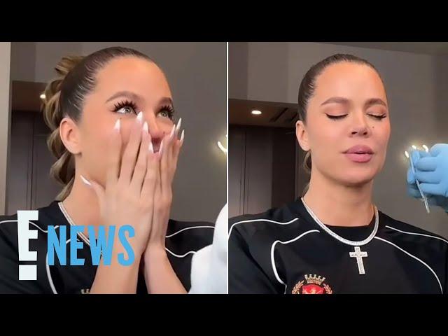 See Khloé Kardashian “TERRIFIED” While Getting New Piercing With Kylie Jenner | E! News