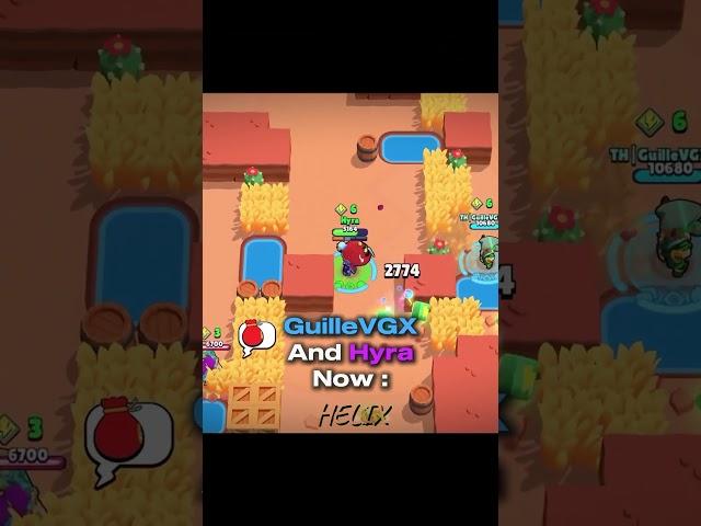 GuilleVGX and Hyra Duo ️ - Brawl Stars | #brawlstars #shorts #fyp