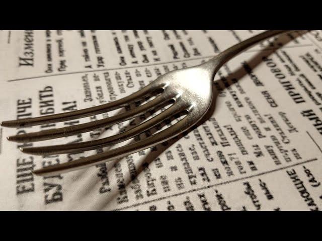 A German RONEUSIL Fork My Grandpa Brought Home From The War #shorts