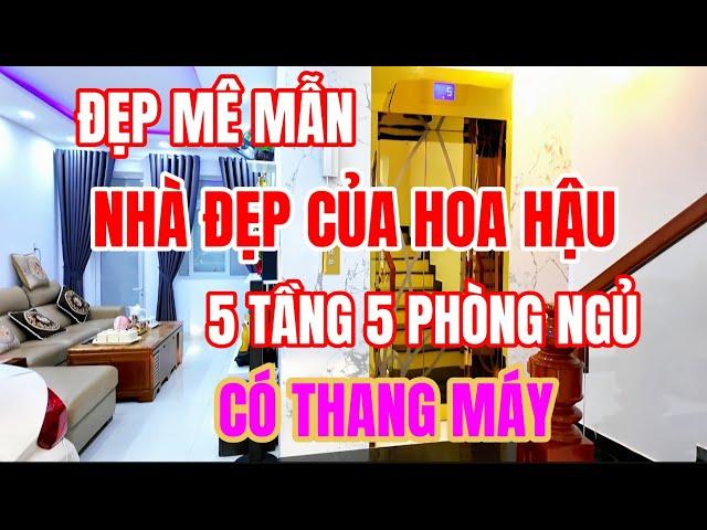 ️HOA HẬU bán nhà siêu đẹp 5 tầng có thang máy gần biển Nha Trang, Vào nhà MÊ MẪN