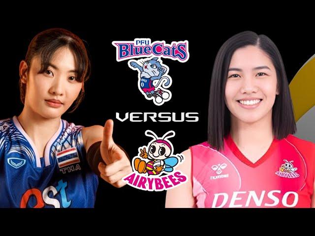 Jaisaen PFU BLUE CATS VS Jia DENSO AIRY BEES #chatchuonmoksri #thailandvsvietnam #jiamoradodeguzman