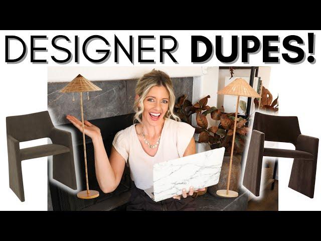 HOME DECOR DUPES || HOME DECORATING TIPS & IDEAS || HIGH-END LOOK FOR LESS