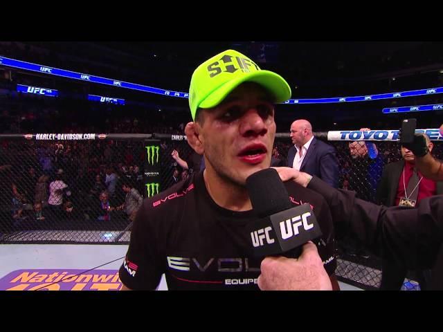 UFC 185: Rafael dos Anjos and Anthony Pettis Octagon Interview