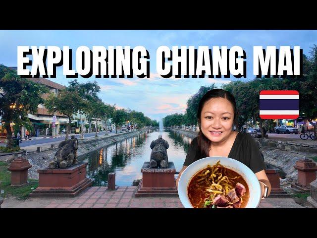 Exploring Chiang Mai: Street Food and Night Market (Thailand Food and Travel Vlog)