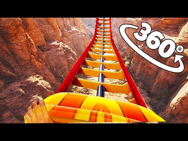 Video 360 | Roller Coasters in the canyon | 4K @Lime360VR