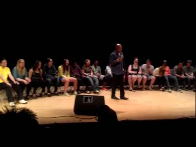 Sailesh ~ Hypnotist at Lesley University 2013 - part 1