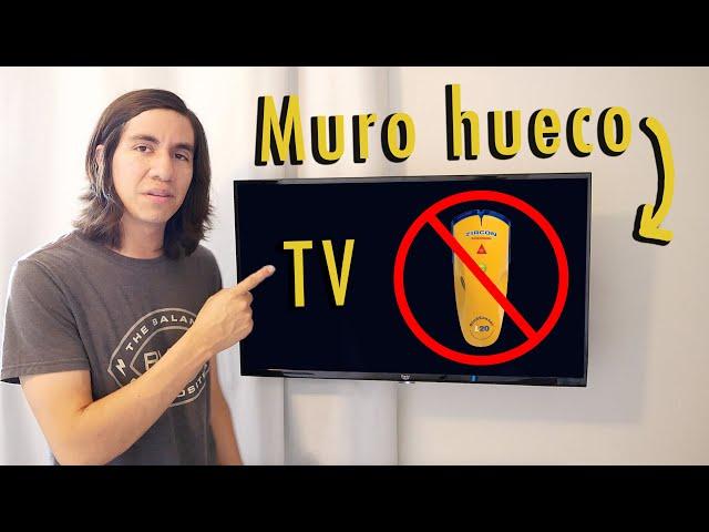 Como instalar una TV en Muro Hueco *SIN DETECTOR*