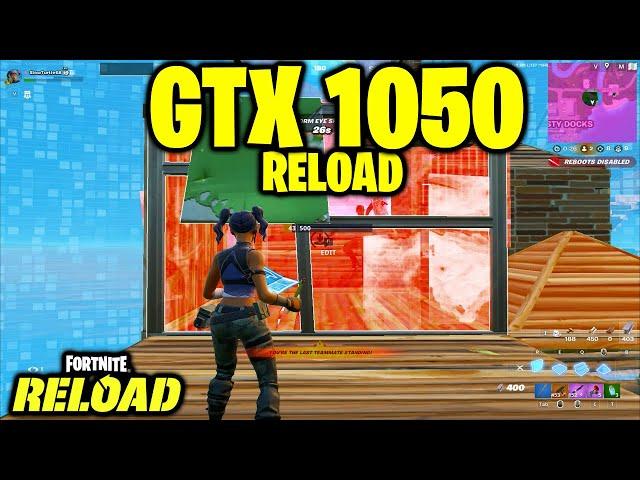 Fortnite Season 3 Reload Gameplay (W-Keying on GTX 1050)