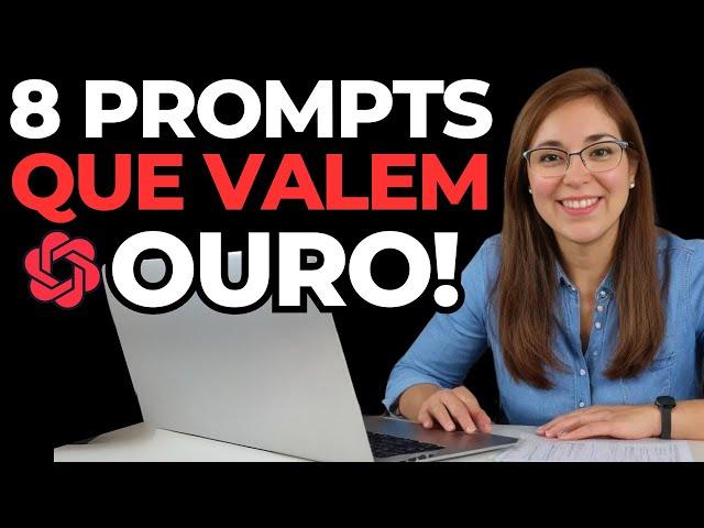 8 Prompts do ChatGPT-4 Que Eu Queria Ter Encontrado Antes!