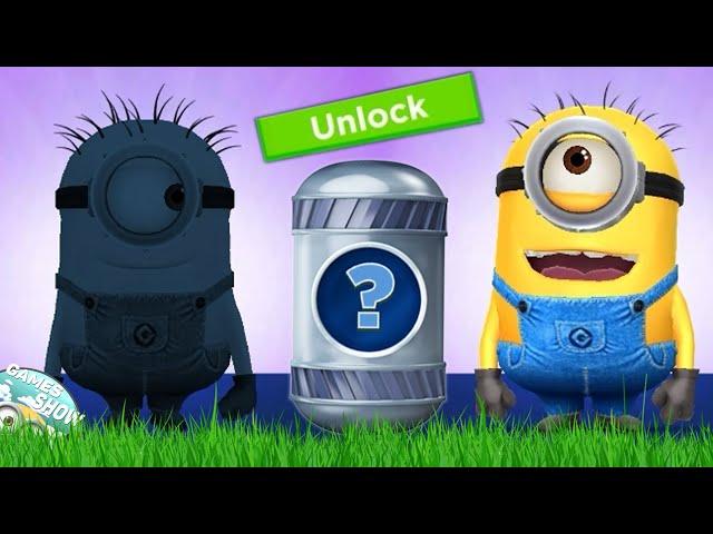 Rare New Costume Carl Unlock Silver Prize Pod Mk.5 Open Minion Rush Fullscreen gameplay walkthrough