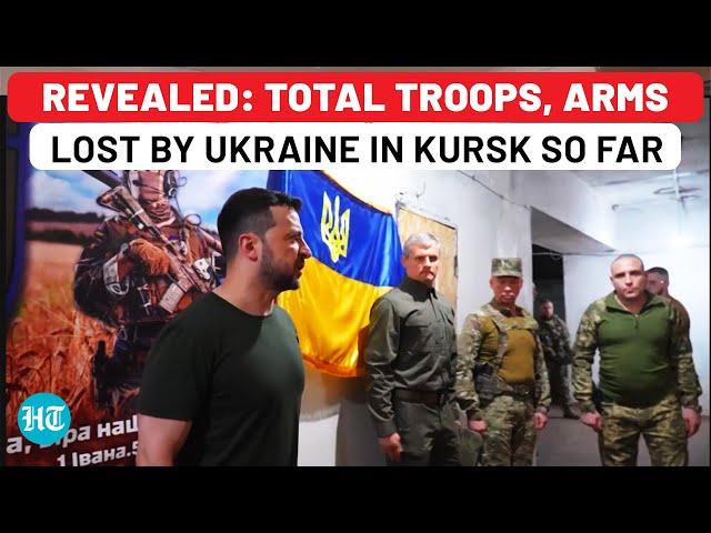 Ukraine's Kursk Disaster In Numbers: Total Soldiers, Weapons Lost So Far, Revealed By Russia