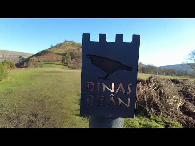 Castell Dinas Bran Llangollen - The Ascent