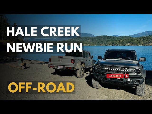 Newbie off-road run. Hale Creek, West Harrison