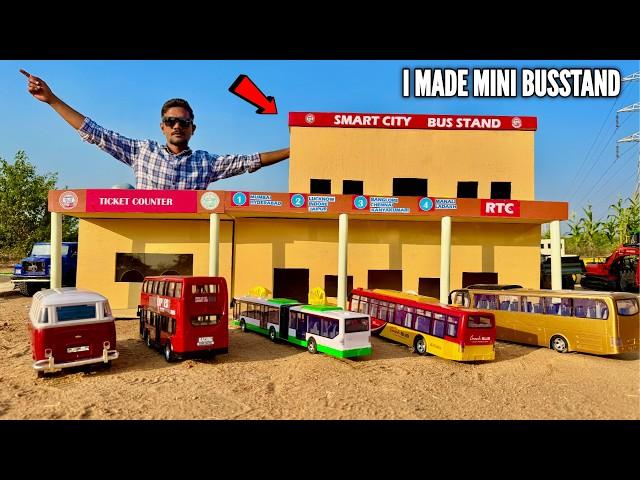 I Build A Bus Station From RC Traxxas Truck  - Chatpat toy TV