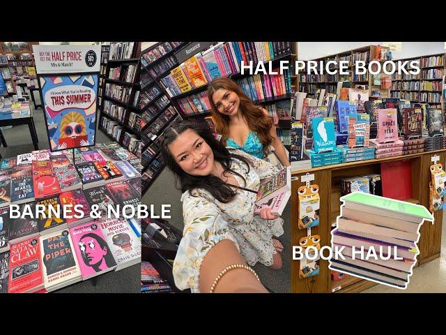 come book shopping with us  Barnes and Noble + Half Price Books 