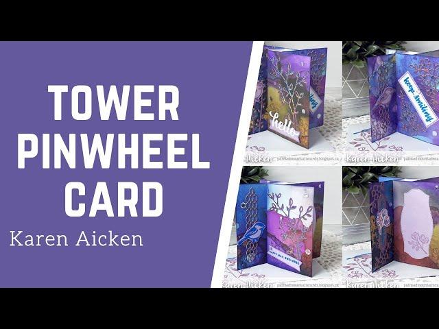 Tower Pinwheel Card