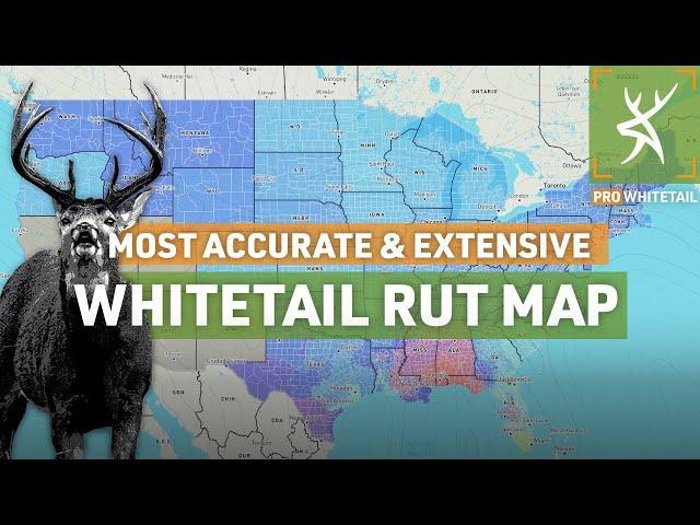 MOST ACCURATE & EXTENSIVE Rut Map EVER | HuntStand Pro Whitetail