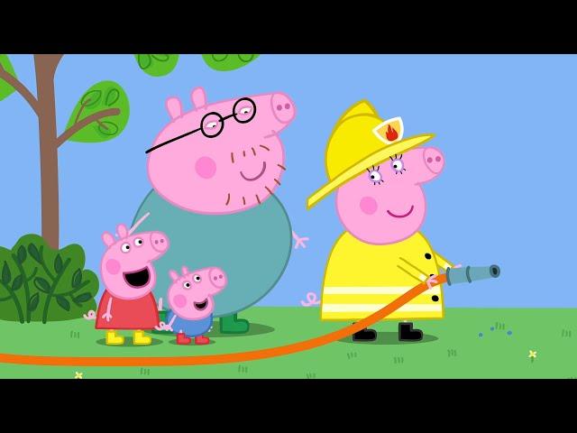 Mummy Pig And The Firefighters Save The Day! | Kids TV And Stories