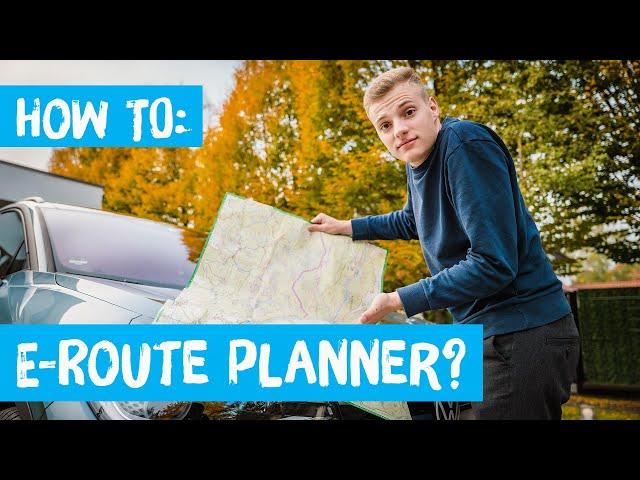 HOW TO: Use the E-route planner at my VW?