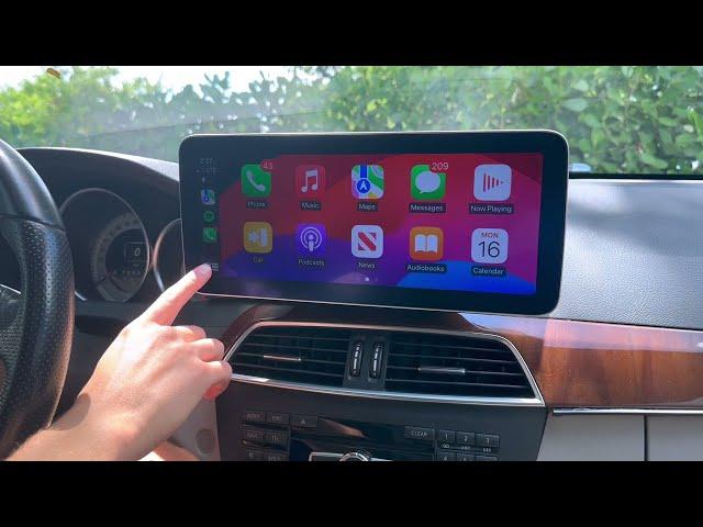 DMP Android Command Screen for Mercedes | Wireless CarPlay & Android Auto Overview