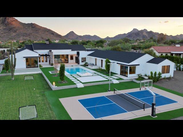 TOUR A $6M Home in Phoenix Arizona | Scottsdale Real Estate | Strietzel Brothers