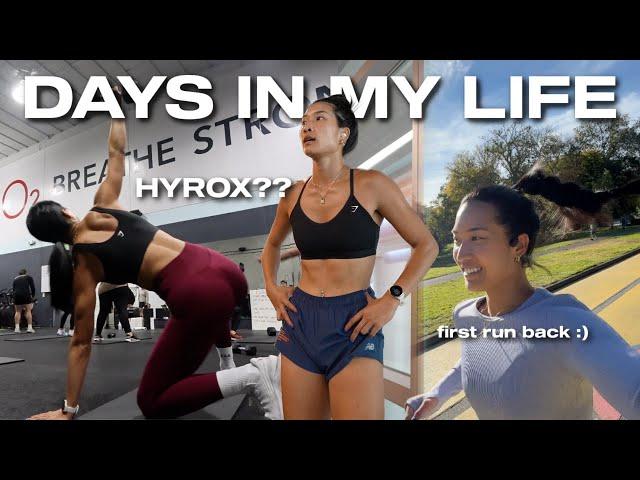 DAYS IN MY LIFE | Training like an ATHLETE + Hyrox Workout!