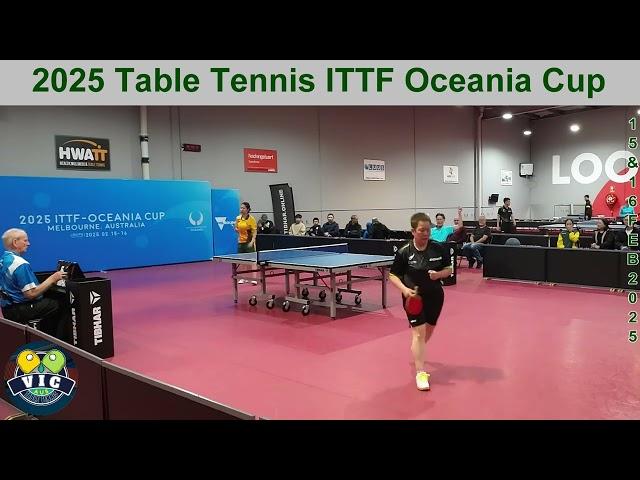 Yangzi Liu (AUS) vs Chunli Li (NZL)  Highlights  2025 Table Tennis ITTF Oceania Cup