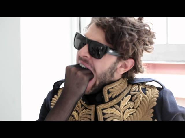 Xavier Dolan - L'uomo Vogue Backstage photoshoot 2011