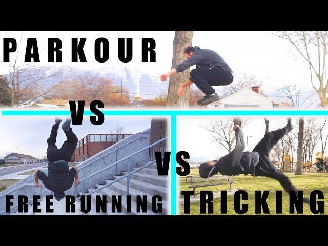 Parkour VS Free Running VS Tricking