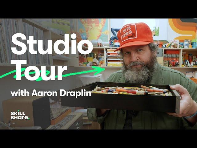 Aaron Draplin's Backyard Studio Tour