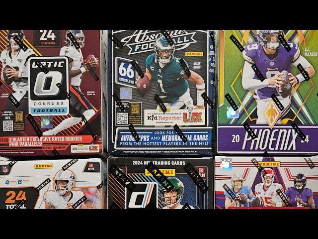 TBB CREW ELITE & PLUS - 2024 PANINI FOOTBALL RANDOM TEAM BLASTER BOX MIXER BREAK - DOWNTOWN + KABOOM