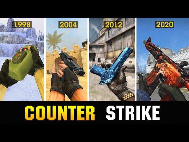 КАК Counter-Strike СТАЛ ИЗВЕСТНЫМ 1998-2020 , ТЫ ОФИГЕЕШЬ !!!