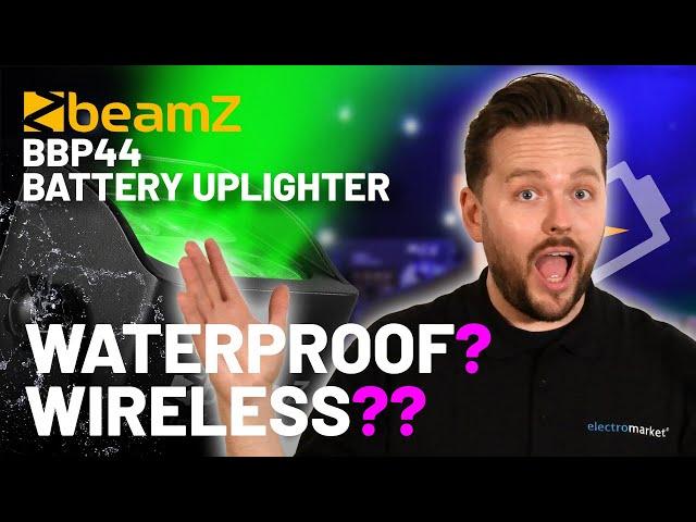 Wireless & Weatherproof? BeamZ BBP44 Battery Uplighters