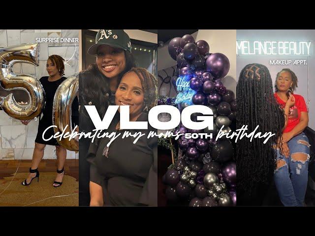 Surprising my mom for her 50th birthday | Maintenance & PhotoShoot  | She Cried 