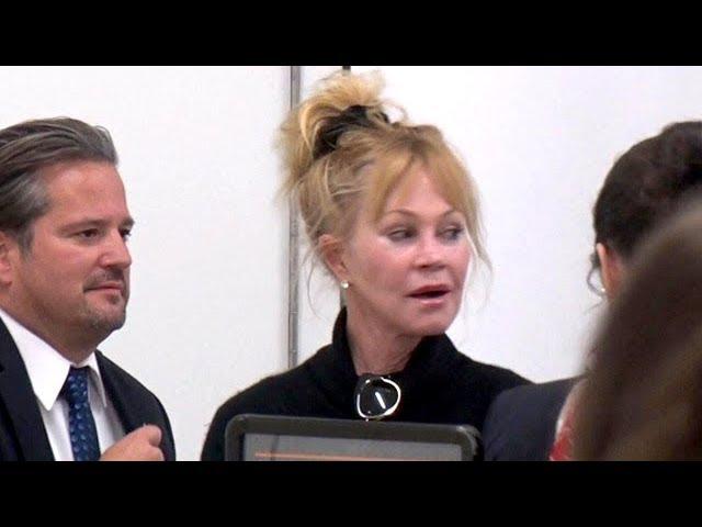 Iconic Actress Melanie Griffith Gets Held Up At TSA