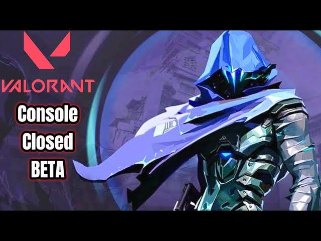 Valorant closed CONSOLE BETA gameplay