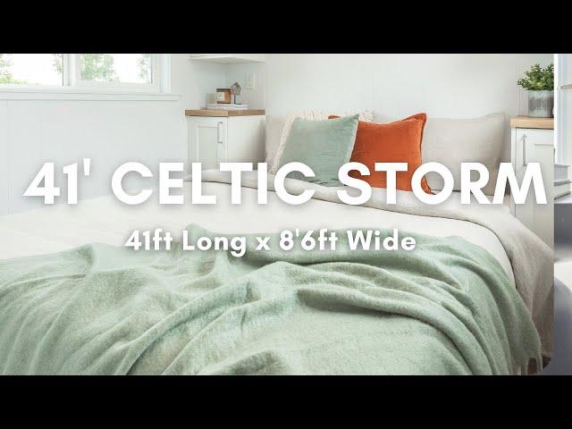 41′ Celtic Storm Gooseneck - Spacious and Cozy Tiny House by Mint Tiny House Company