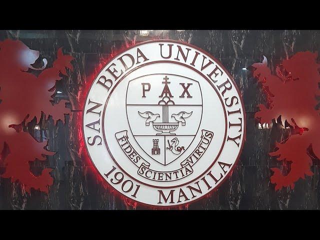 San Beda University // Orientation day // Freshman Welcoming day + Unboxing of the freebies i got