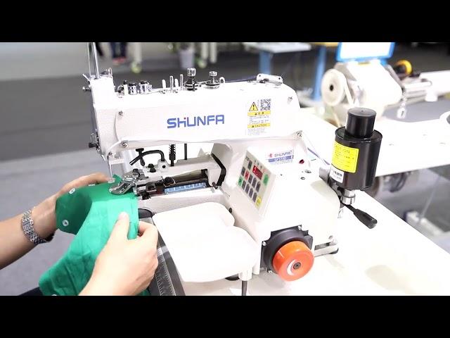 SF1377D  DIRECT DRIVE BUTTON ATTACH MACHINE