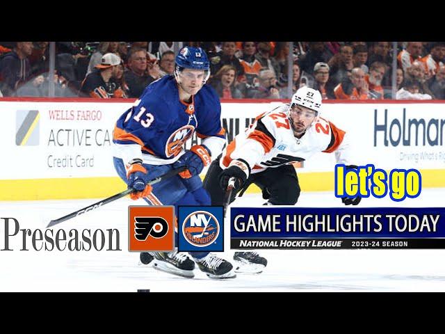 Philadelphia Flyers vs New York Islanders Game Highlights (09/30/2024) Preseason | 2024 NHL Season