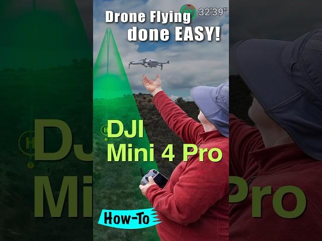 Drone Flying Done Easy – DJI Mini 4 Pro #dji #mini4pro #drone